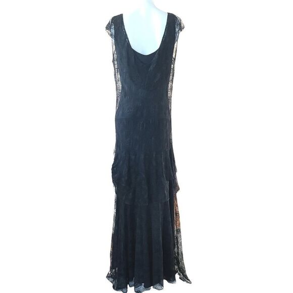 1920’s Antique Lace Flapper Gown - Picture 2 of 13